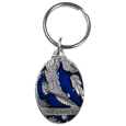 Oregon Eagle Metal Key Chain with Enameled Details
